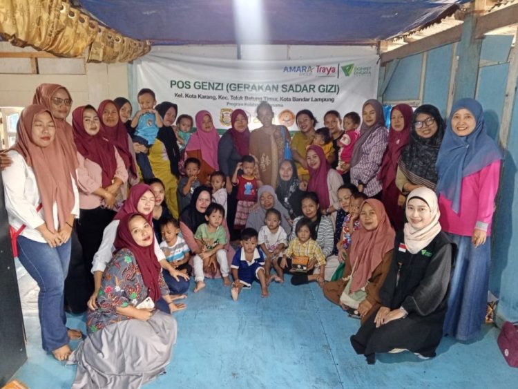 Hari Gizi Nasional 2026: DD Lampung dan AIMI Perkuat Pendampingan Gizi Balita di Teluk Betung