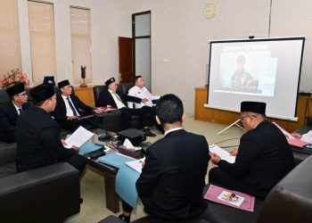 Wabup Lampung Selatan Hadiri Peluncuran IPKD dan MCP 2025 oleh KPK secara Daring