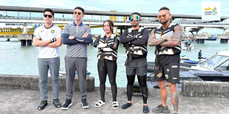 Aksi Jetski Merak–Bakauheni Resmi Buka Lamsel Fest 2025