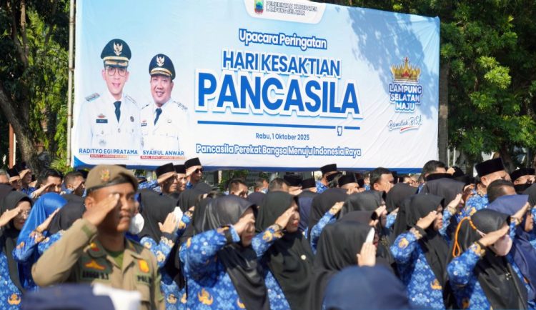 Lampung Selatan Peringati Hari Kesaktian Pancasila, Wujudkan Persatuan dan Nasionalisme