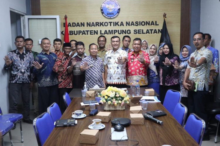 Usia Dini Jadi Incaran, BNNK Lamsel Gerak Cepat Libatkan Pemda