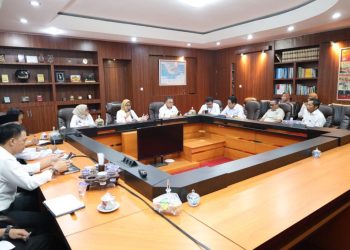 Rektor Unila Terima Audiensi Bupati Lampung Timur, Bahas Kerja Sama Strategis Pengembangan SDM