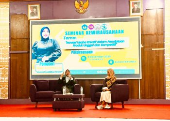 FOSMAKI FKIP Unila Gelar Seminar Kewirausahaan untuk Dorong Inovasi dan Daya Saing Mahasiswa