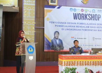Dibekali 32 Jam Pelajaran, Kepsek SD-SMP Way Kanan Susun Rancangan Pembelajaran Mendalam di Unila