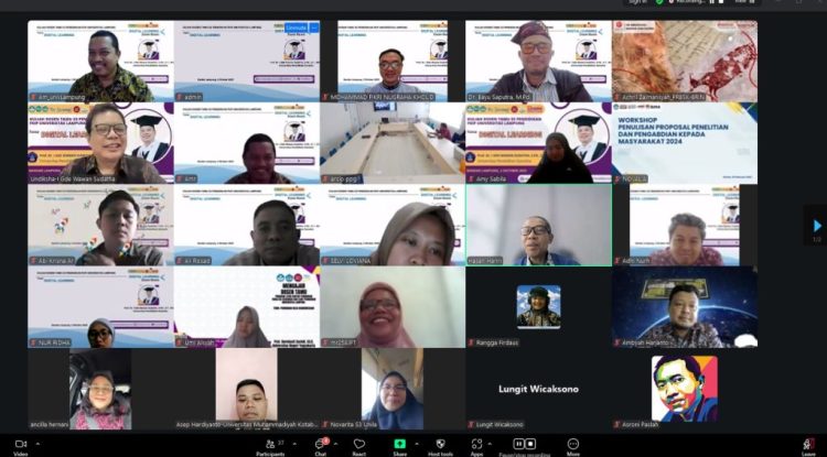 Profesor Wawan Sudatha Bahas Kunci Pembelajaran Digital di Kuliah Dosen Tamu S3 Pendidikan Unila