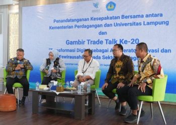 Unila Gelar Forum Gambir Trade Talk, Perkuat Sinergi Pemerintah dan Akademisi Dorong Inovasi Perdagangan