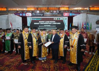 Unila Gelar Sidang Senat Terbuka Peringati Dies Natalis ke-60