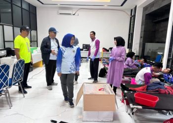 Donor Darah Warnai Perayaan Dies Natalis 60 Unila