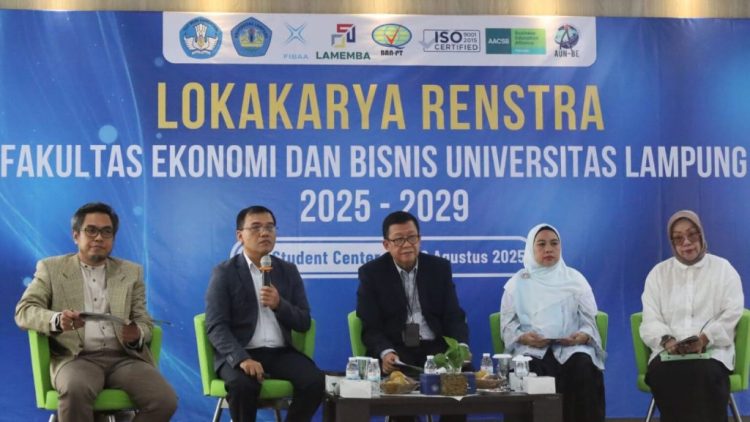 FEB Unila Gelar Lokakarya Penyusunan Renstra 2025–2029