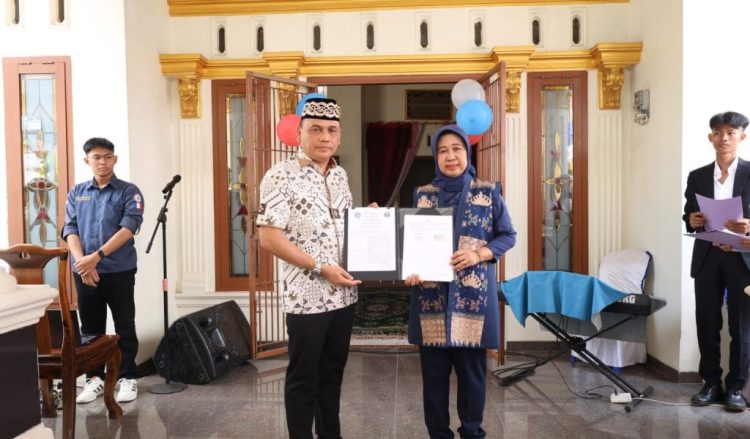 Unila dan Pemkot Metro Teken MoU, Resmikan Kampung Prancis “Village Français”