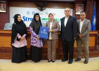 Unila Jadi Rujukan Unbara dalam Penjaminan Mutu Internal