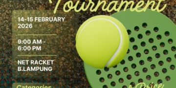 HIPMI Padel Open Tournament 2026 Digelar Februari, Hadiah Ratusan Juta