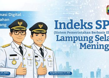Transformasi Digital Meningkat, Indeks SPBE Lampung Selatan Naik Jadi 3,34