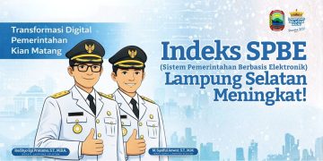 Transformasi Digital Meningkat, Indeks SPBE Lampung Selatan Naik Jadi 3,34