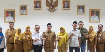 Bupati Pesisir Barat Audiensi dengan BPJS Kesehatan dan Dinkes Provinsi Lampung, Perkuat Layanan Kesehatan
