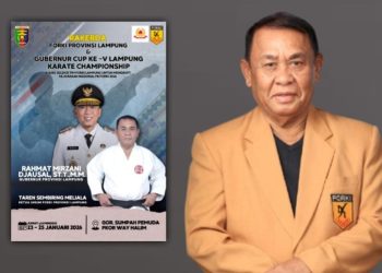 Akhir Januari, Forki Lampung Siapkan Karate Gubernur Cup 2026 untuk Cetak Atlet Unggul