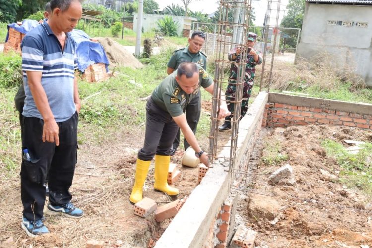 Kasdim 0418/Palembang Pastikan Progres Koperasi Merah Putih Berjalan Sesuai Rencana