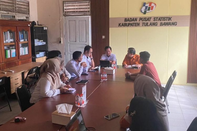 Validasi Data Realisasi Investasi, DPMPTSP Tulang Bawang Lakukan Koordinasi dengan BPS