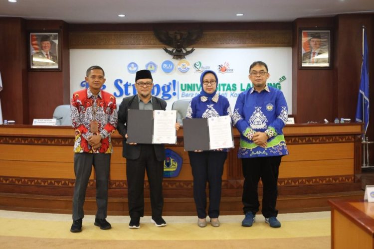 Unila–Untidar Resmi Jalin Kerja Sama Tridarma Perguruan Tinggi