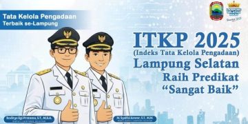 Lampung Selatan Puncaki ITKP 2025, Raih Predikat "Sangat Baik" dari LKPP