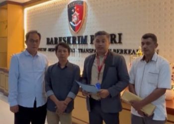 Kasus Scam Trading Terorganisir, Korban Lampung Serahkan Bukti ke Cyber Mabes Polri