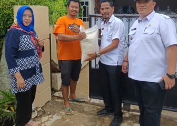 Pemkot Bandar Lampung Salurkan Bantuan Beras untuk Korban Banjir