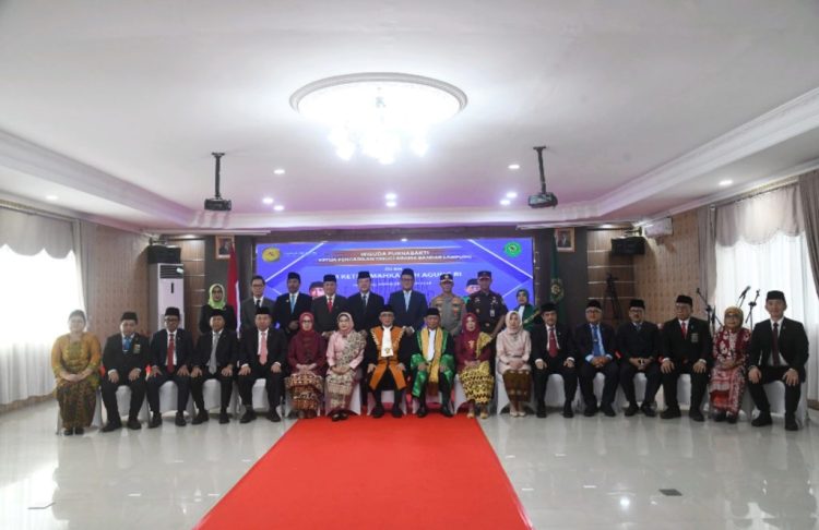 Ketua DPRD Lampung Hadiri Purna Bhakti Ketua PTA Bandar Lampung