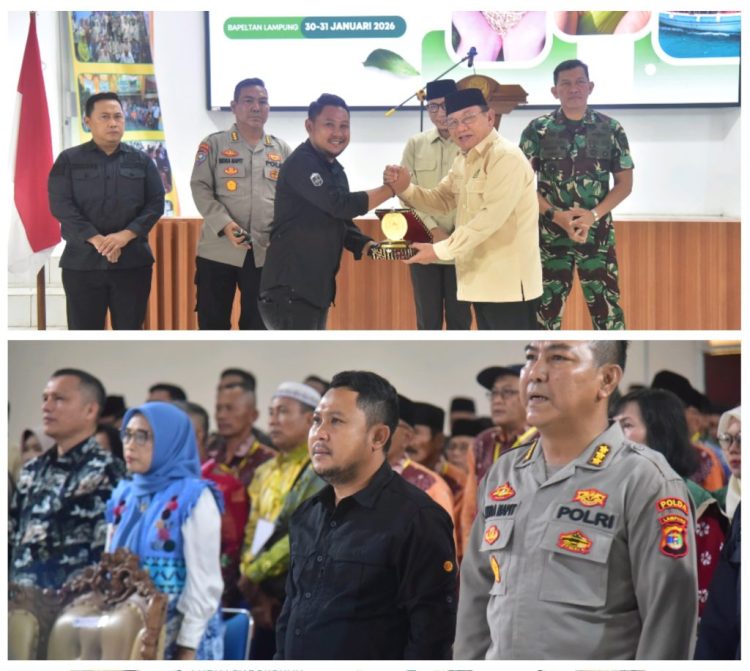 Ahmad Basuki Hadiri Pengukuhan Pengurus KTNA Provinsi Lampung