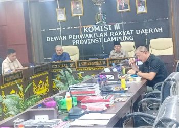 Komisi III DPRD Lampung Evaluasi Capaian PAD 2025 melalui RDP Bersama OPD