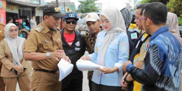 Wagub Jihan Nurlela Tinjau Perbaikan Jalan Pringsewu–Pardasuka, Targetkan Rigid Beton Maret 2026