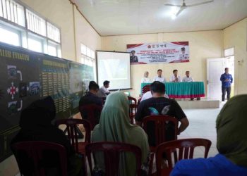 Cegah Konflik Sosial, TMMD Kodim 0421/LS Ajak Warga Way Khilau Bijak Bermedia Sosial