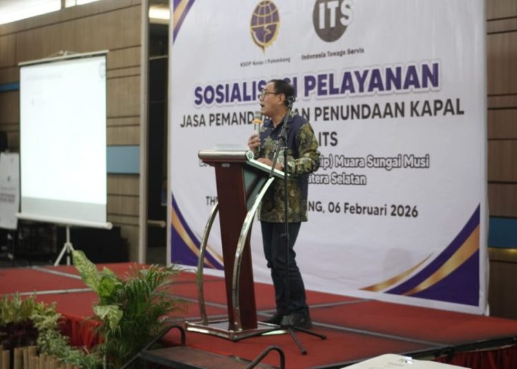 PT ITS Siap Operasikan Layanan Ship to Ship di Muara Sungai Musi