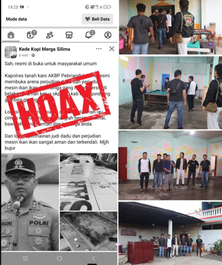 Respons Cepat, Satreskrim Polres Tanah Karo Cek Lokasi Diduga Tempat