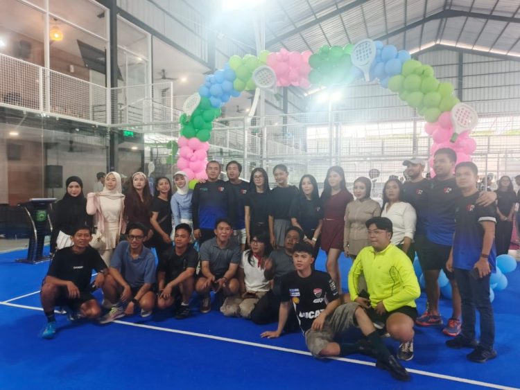 Nandriani Octarina Resmikan Padel Time, Fasilitas Olahraga Modern dan Premium di Jantung Palembang