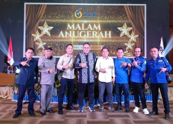Delegasi JMSI Lampung Saksi Malam Anugerah Golden Award HUT ke-6 JMSI di Banten
