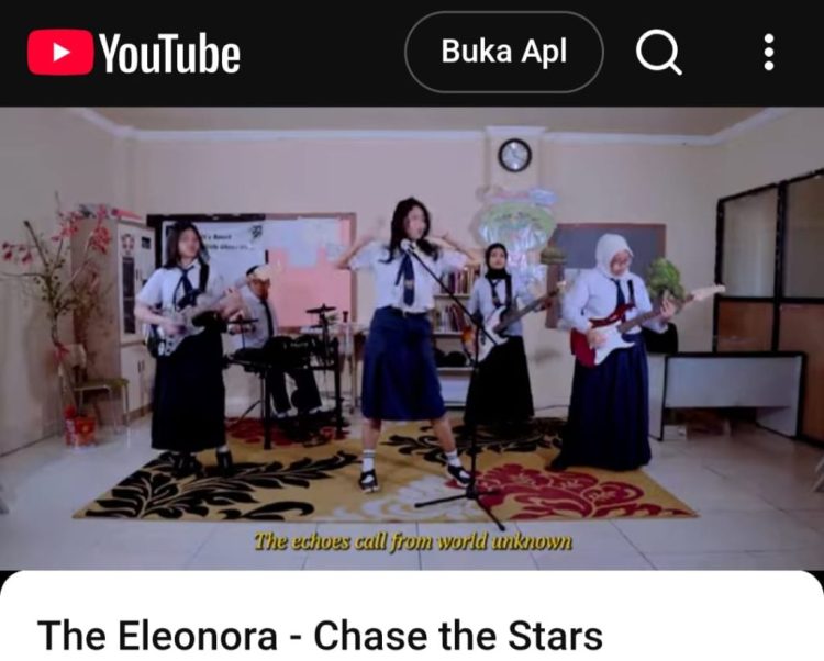 The Eleonora, Band Pelajar SMP TMI Bandar Lampung Rilis Single Chase the Stars