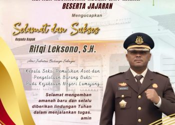Dukungan untuk Rifki Leksono, Johan Syahril Tekankan Integritas dalam Pengelolaan Barang Bukti