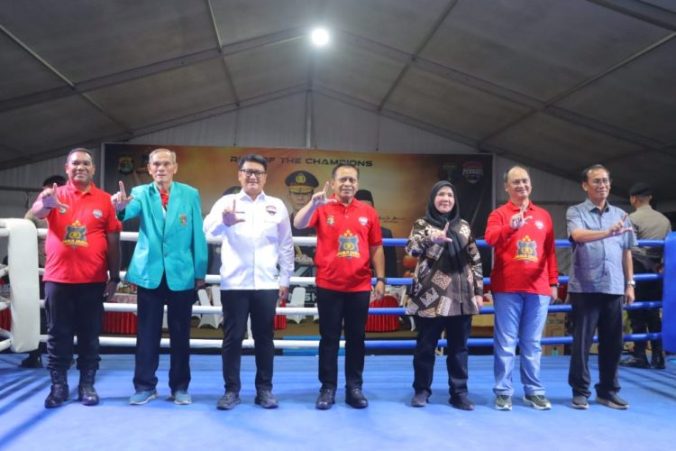 Wali Kota Eva Dwiana Hadiri Pembukaan Polresta Bandar Lampung Boxing Championship 2026