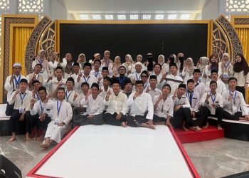 Lantunan Shalawat Hadroh PRISMA Masjid Raya Al Bakrie Getarkan Tabligh Akbar Ustadz Abdul Somad