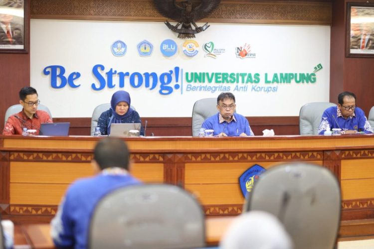 Optimalkan Program Luar Negeri, Unila Gelar Workshop Teknis PDLN