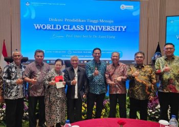 Warek PKSI Unila Dalami Strategi Menuju World Class University