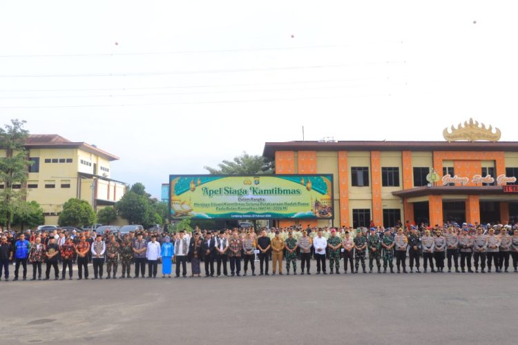 Pemprov Lampung Dukung Langkah Tegas Polda Lampung Jaga Keamanan Wilayah