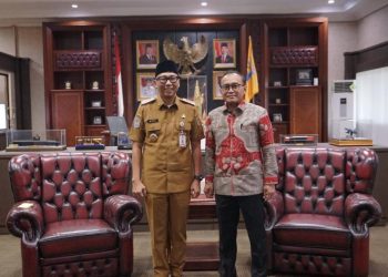 Realisasi Pajak Lampung 2025 Tembus Rp7,77 Triliun, Kakanwil DJP Audiensi dengan Gubernur Mirza