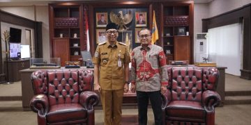 Realisasi Pajak Lampung 2025 Tembus Rp7,77 Triliun, Kakanwil DJP Audiensi dengan Gubernur Mirza