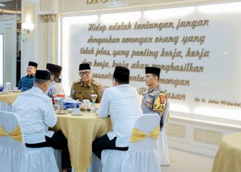 Gubernur Mirza di Mapolda Lampung: Stabilitas Keamanan Kunci Kelancaran Ekonomi Ramadan