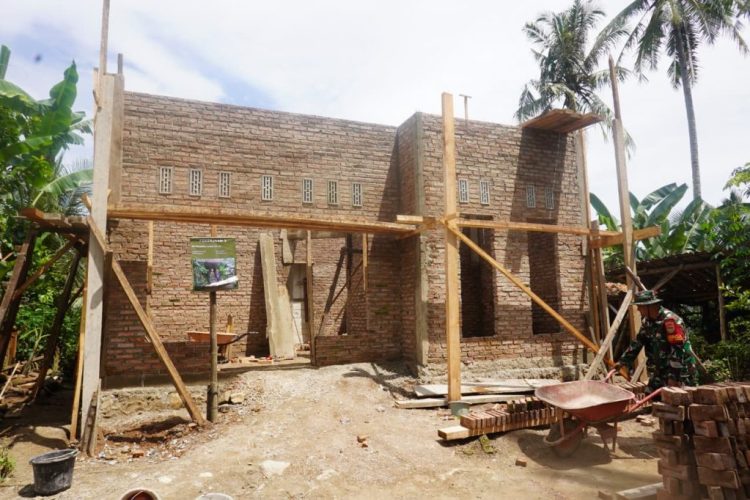 Progres Signifikan TMMD Pesawaran, Mulai Rabat Beton Hingga Pembangunan RTLH