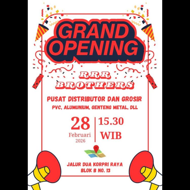 RRR Brothers Hadir di Korpri Raya, Pusat Grosir Material Bangunan Tangan Pertama dengan Harga Kompetitif