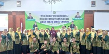 Tingkatkan Kompetensi, Guru MIN 9 Bandarlampung Ikut Workshop Kurikulum Cinta