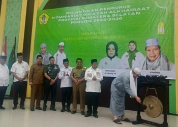 Komwil Alkhairaat Sumsel Periode 2025–2030 Resmi Dilantik, Fokus Pendidikan dan Dakwah