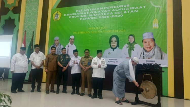 Komwil Alkhairaat Sumsel Periode 2025–2030 Resmi Dilantik, Fokus Pendidikan dan Dakwah